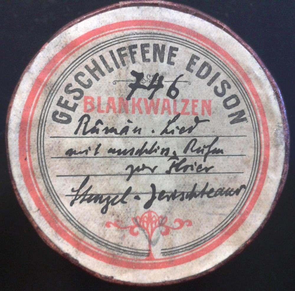 "a) Rumän. Lied mit b) anschliessenden lustigen Rufen (wie 745)"