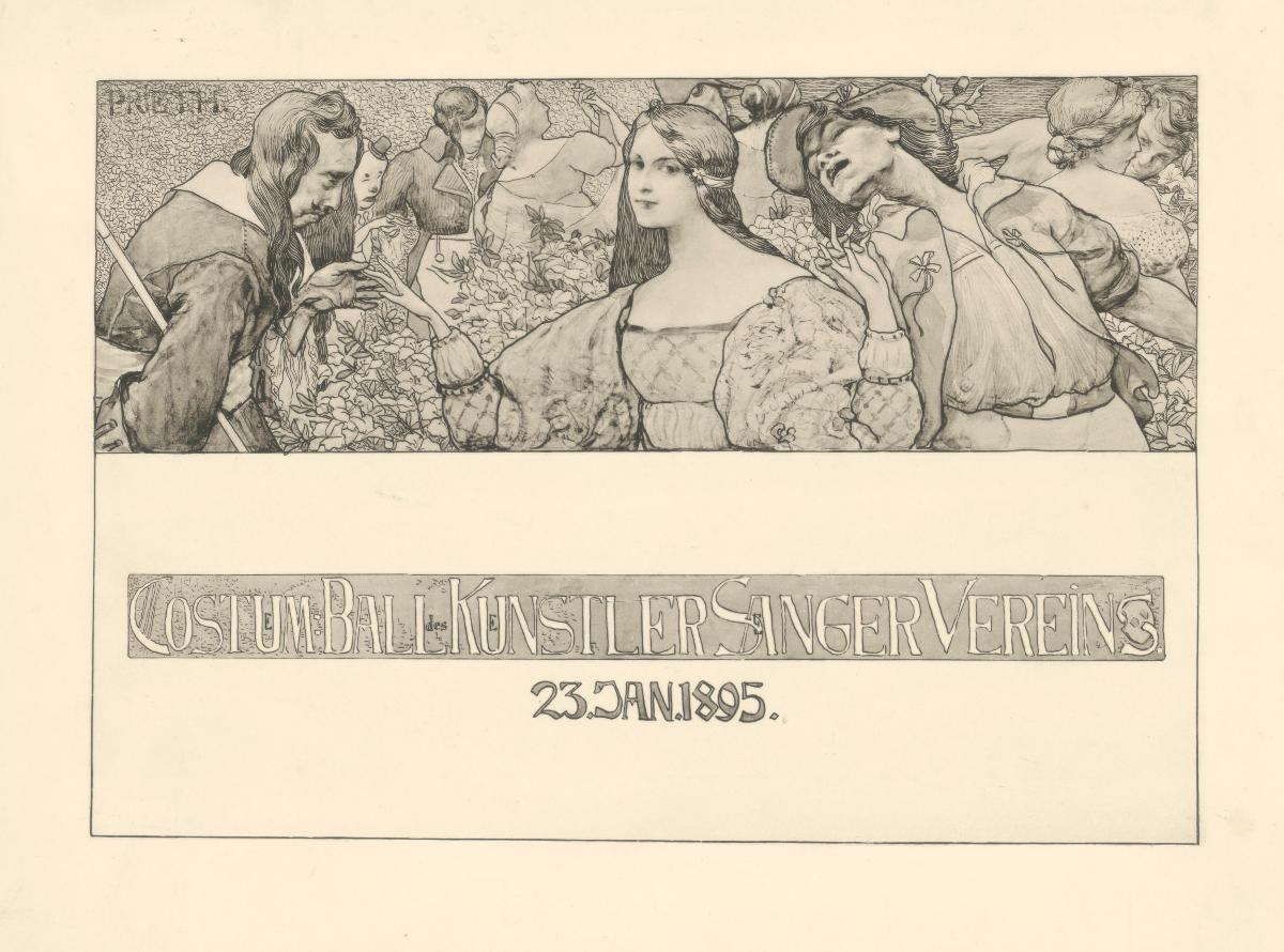 Kostümball des Künstler-Sänger-Vereins 23. Januar 1895