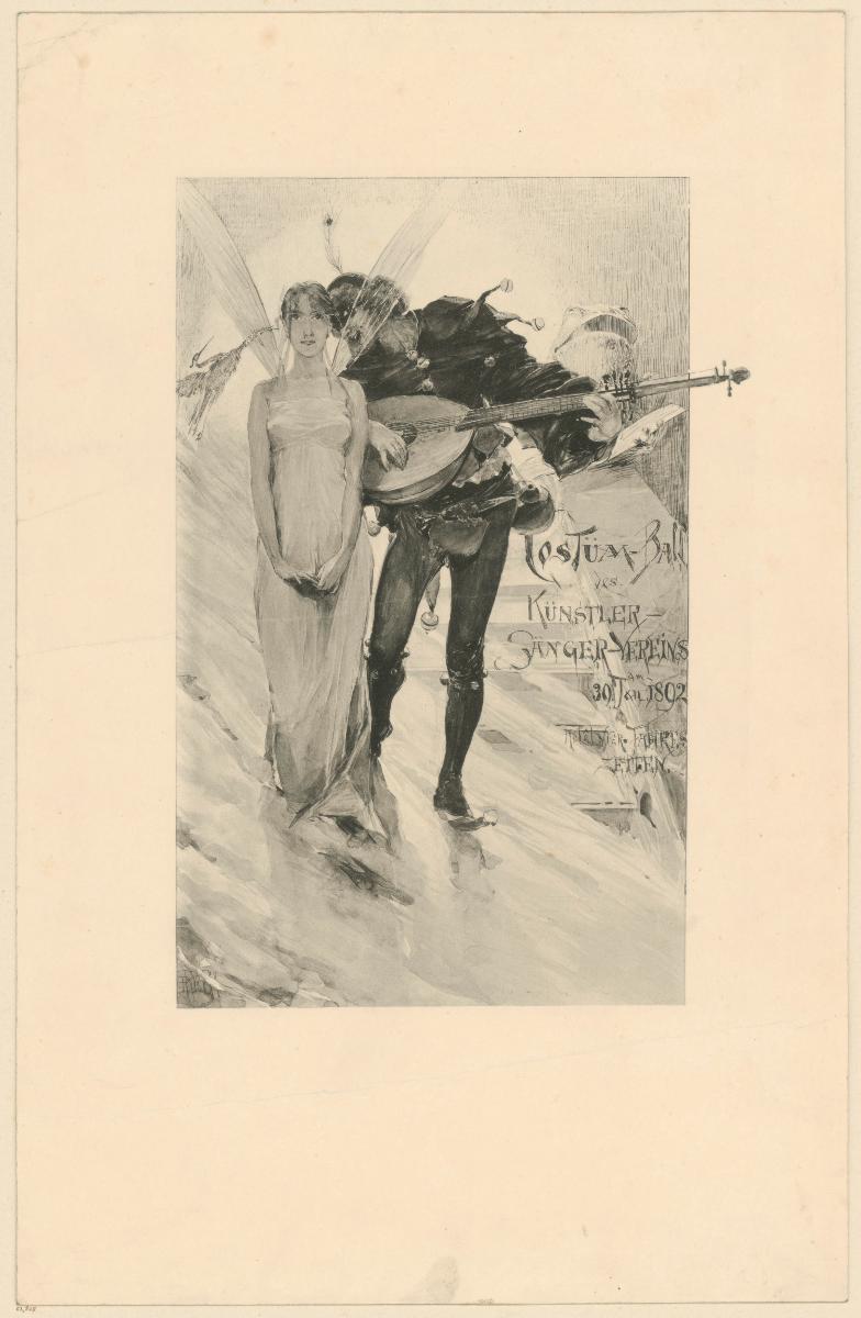 Kostüm-Ball des Künstler-Sänger-Vereins 30. Januar 1892