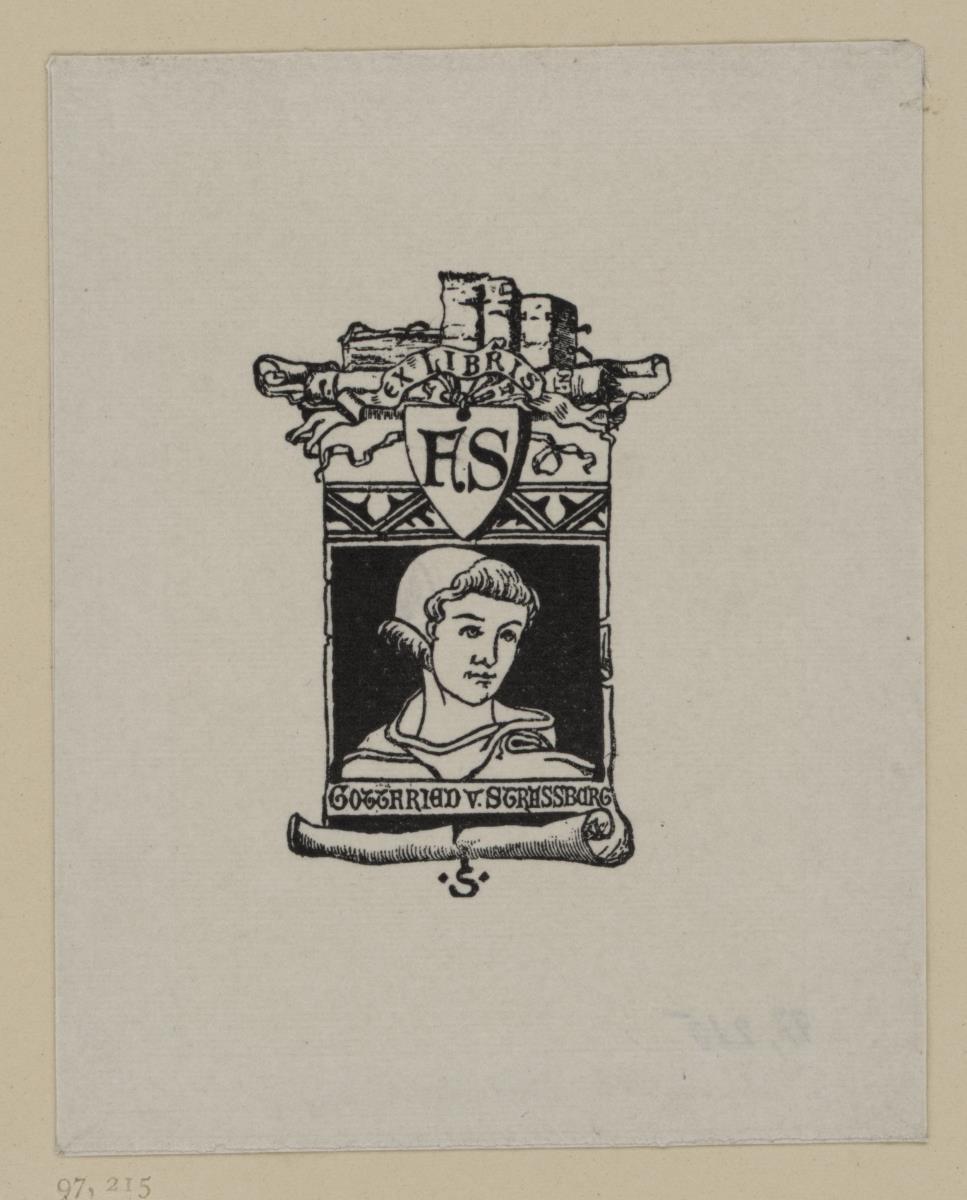 Ex libris F. Schlesier