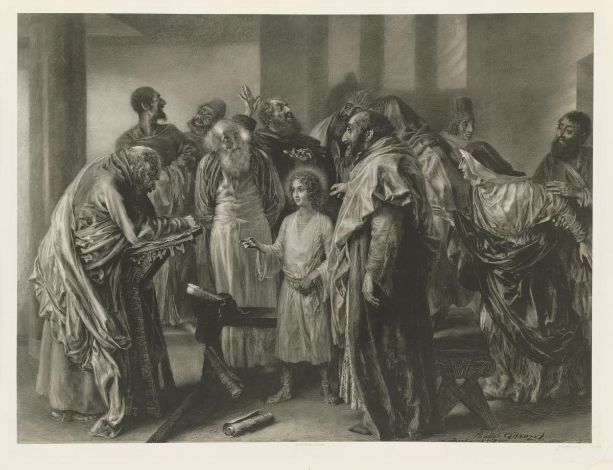 Der zwölfjährige Jesus im Tempel