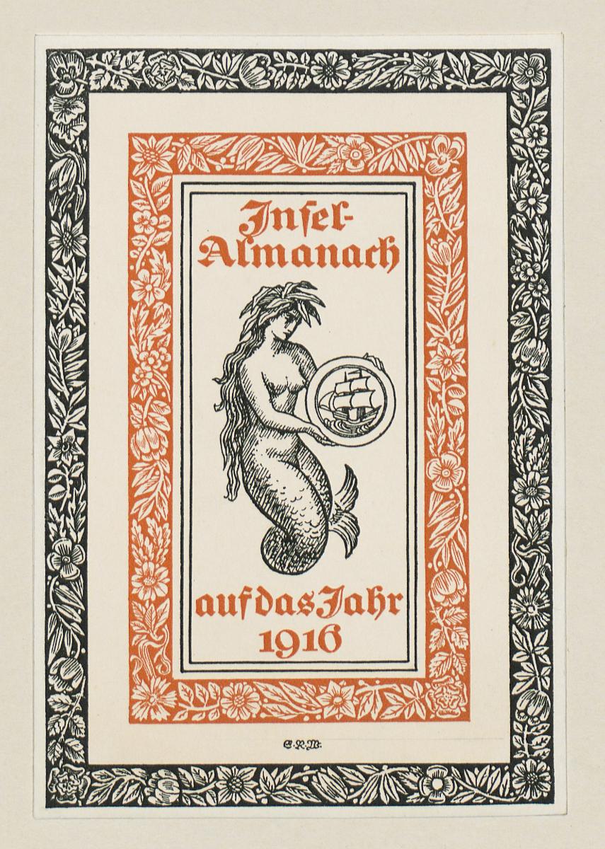 Probedruck zu dem Insel-Almanach auf das Jahr 1916