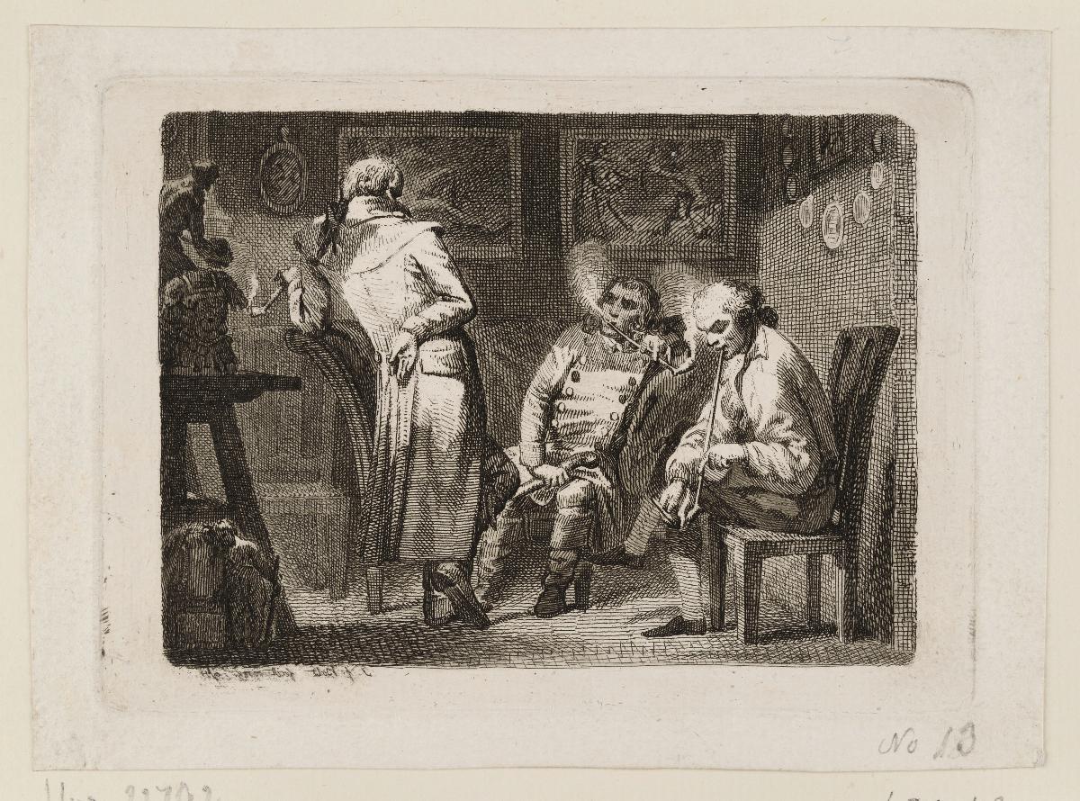 Gruppe im Atelier (Bolt, Karsten, Boy)