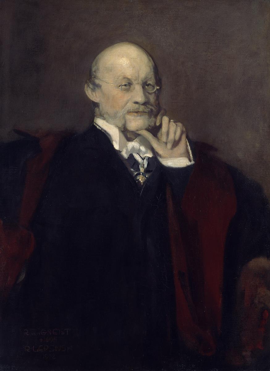 Bildnis Dr. Rudolf von Gneist