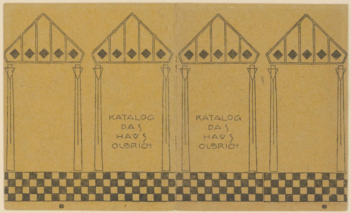 Katalogumschlag Das Haus Olbrich