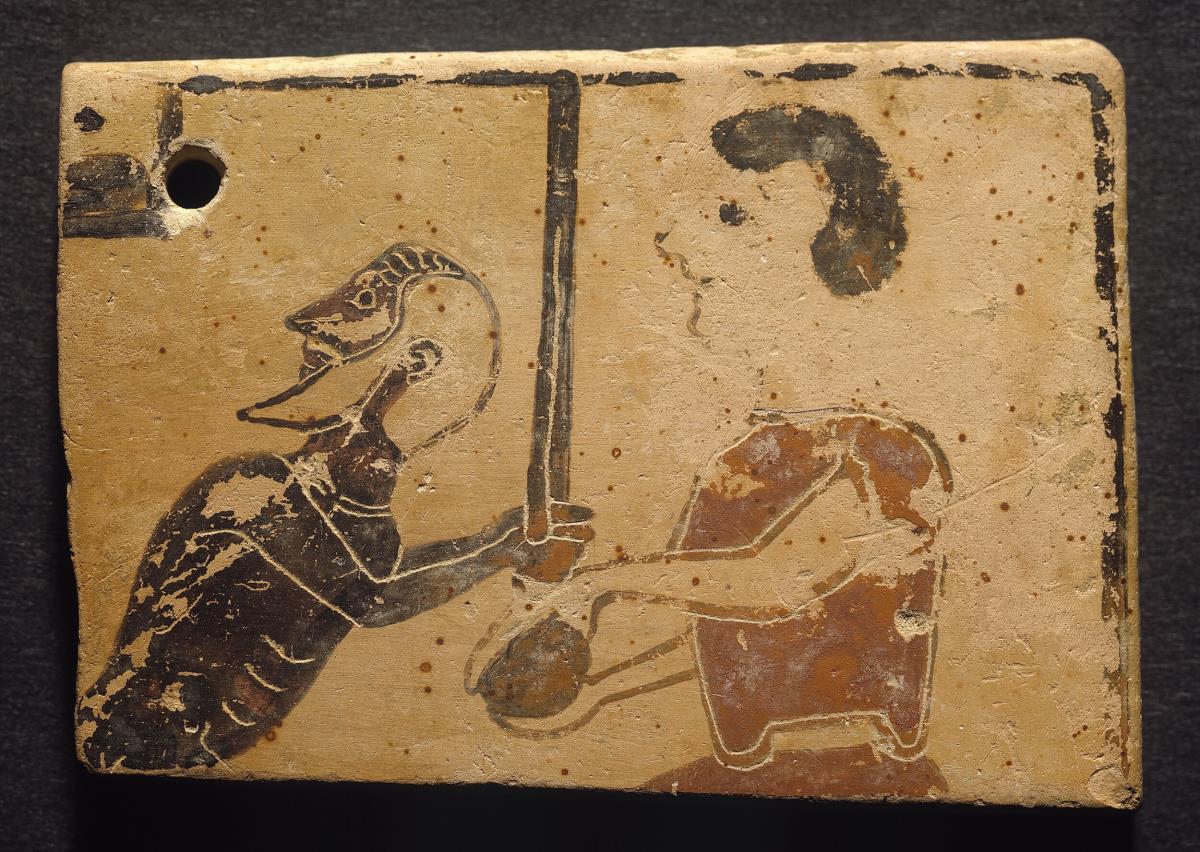 Korinthisches Votivtäfelchen (Pinax)