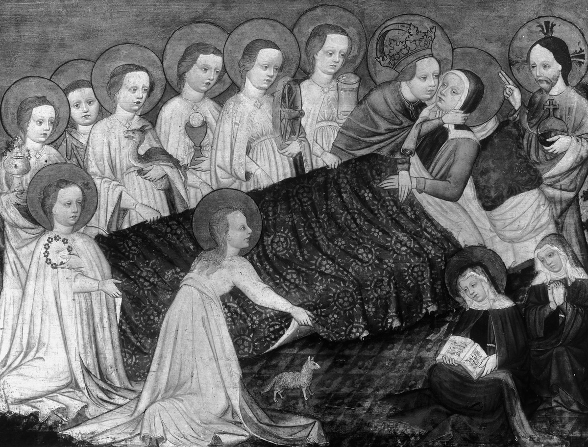 Tod der heiligen Klara