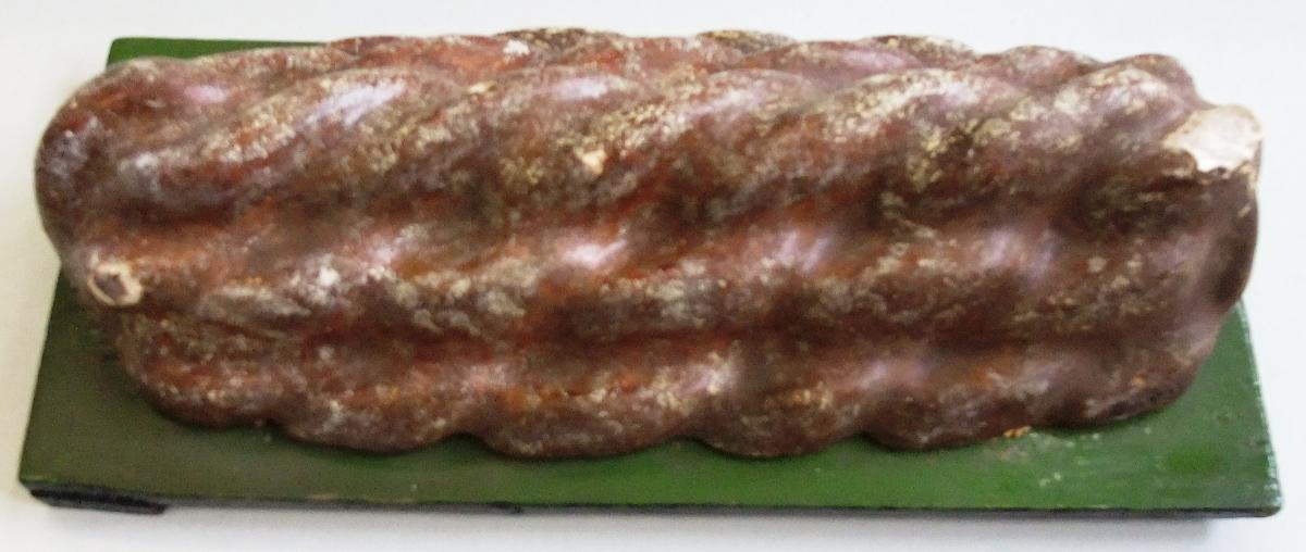 Gebildebrot-Abguss eines Striezels