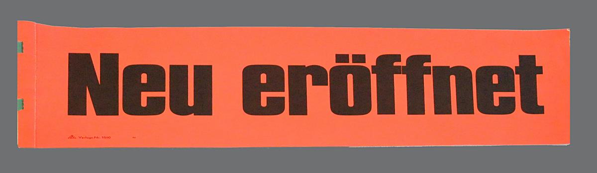 Neu eröffnet