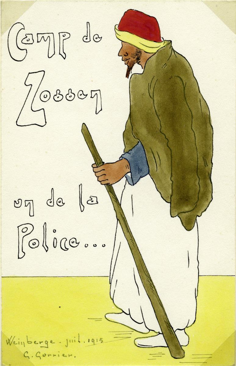 Camp de Zossen / un de la Police ...