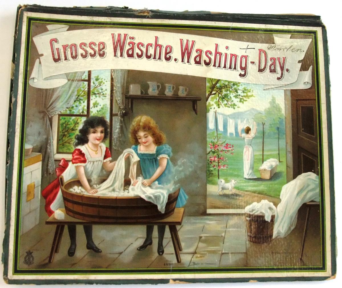 Grosse Wäsche. Washing-Day