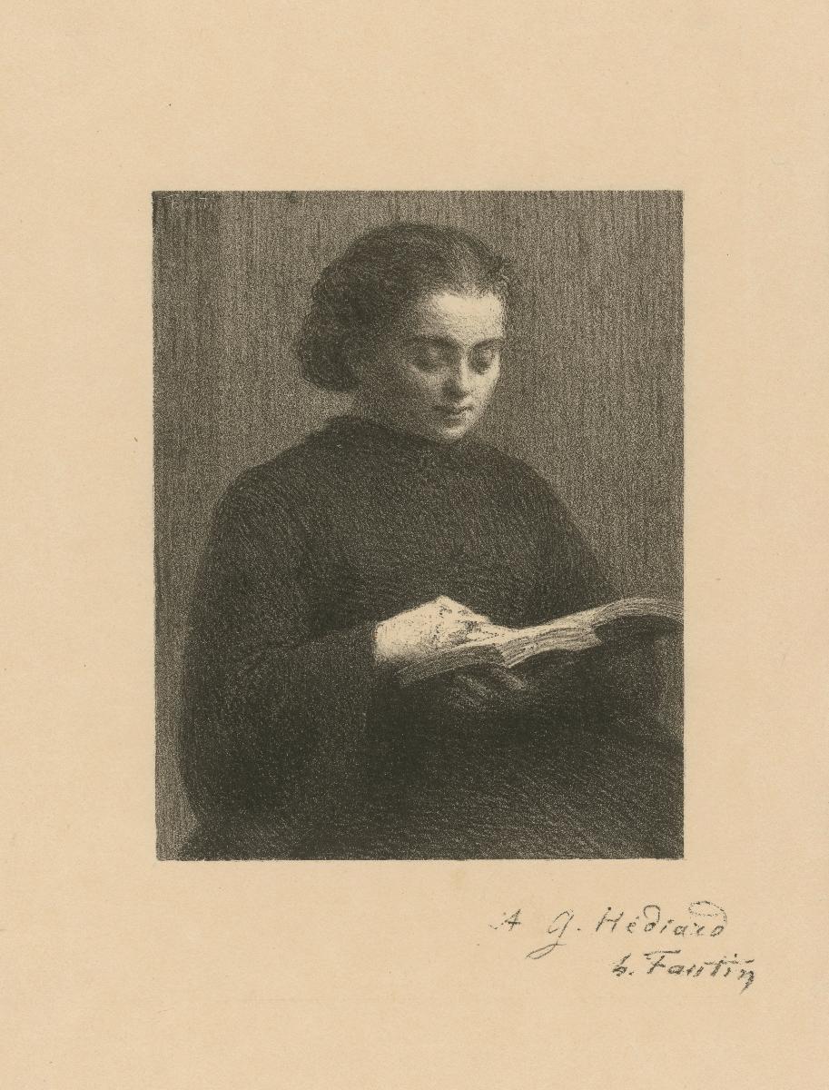 Lesende Frau