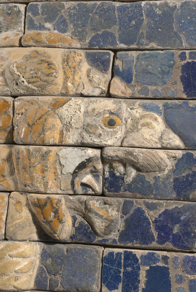 Schreitender Löwe von der Prozessionsstraße (Detail)