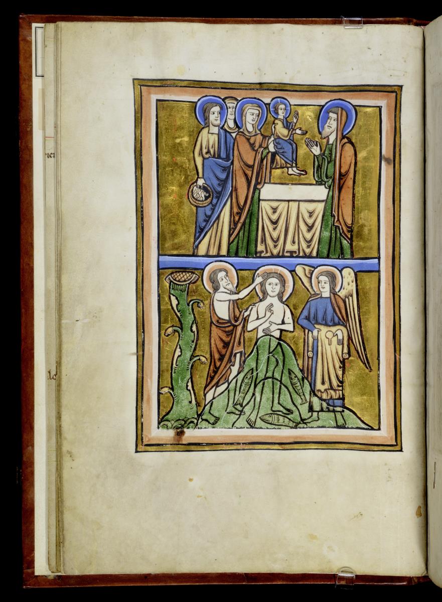 Das Jesuskind im Tempel / Taufe Christi