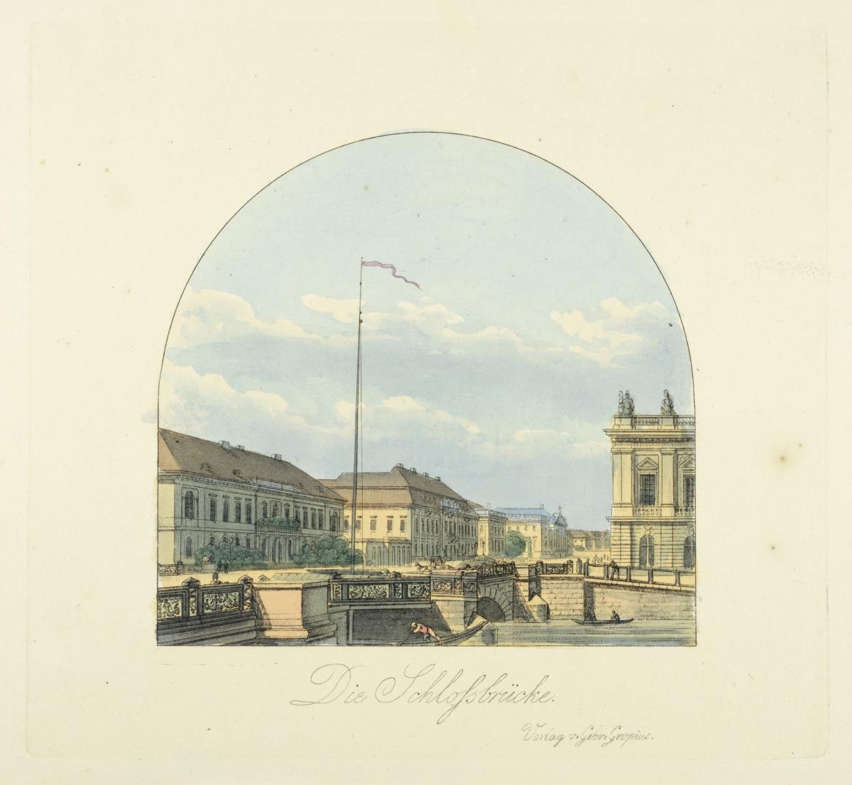 Die Schlossbrücke in Berlin