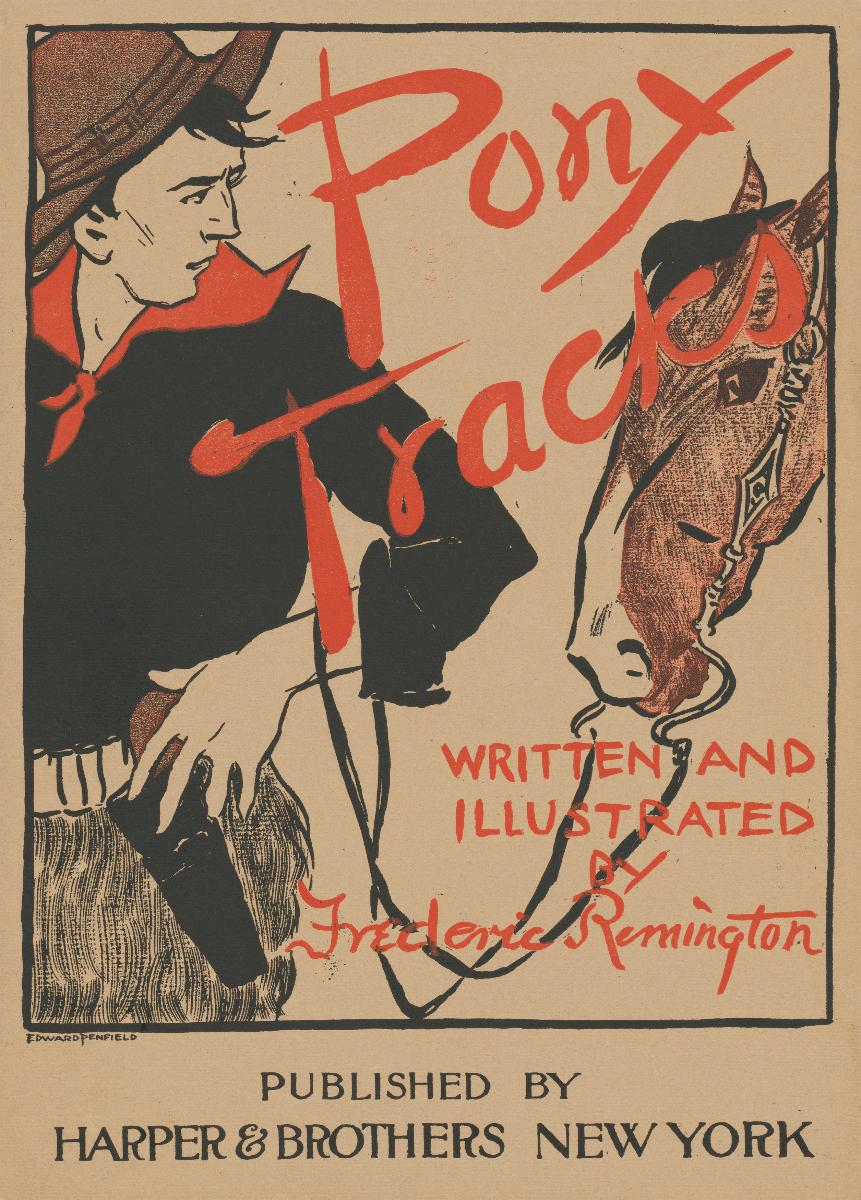 Pony Tracks. By Frederic Remington at Harper & Brothers New York