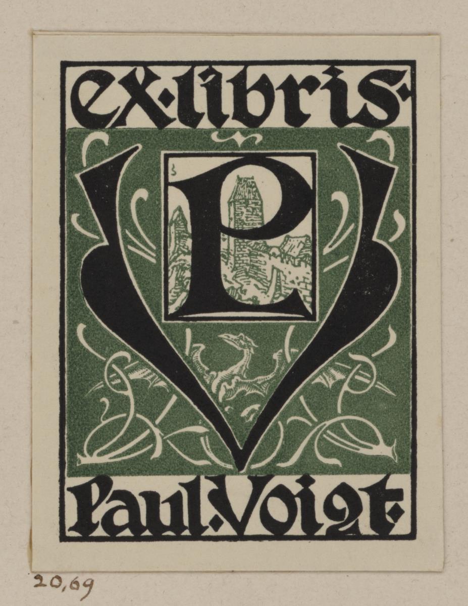 Ex libris Paul Voigt