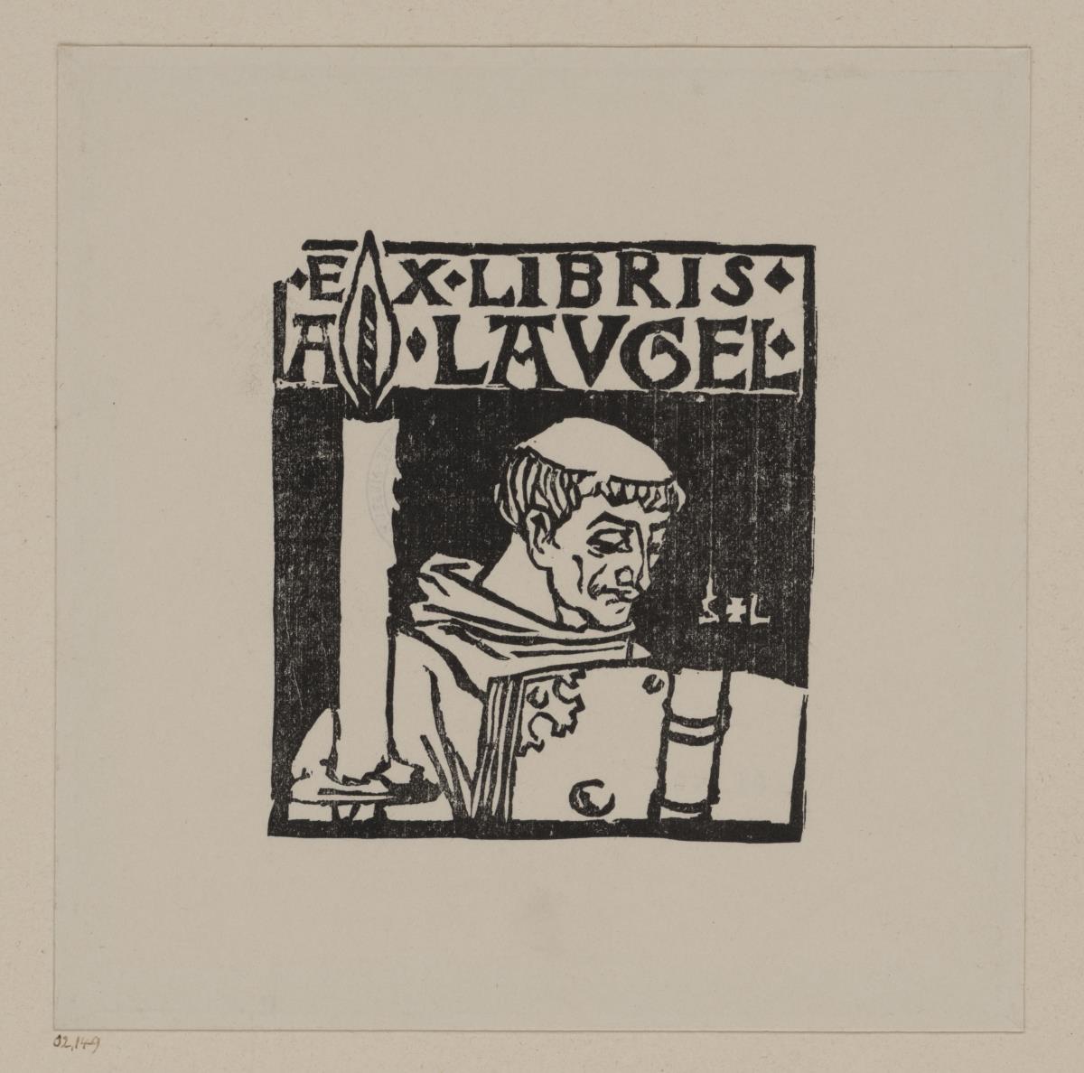 Ex libris Anselme Laugel
