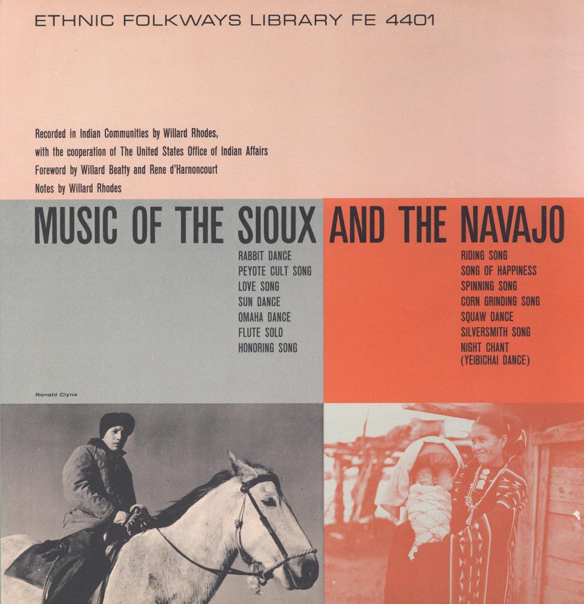 Music of the Sioux and the Navajo