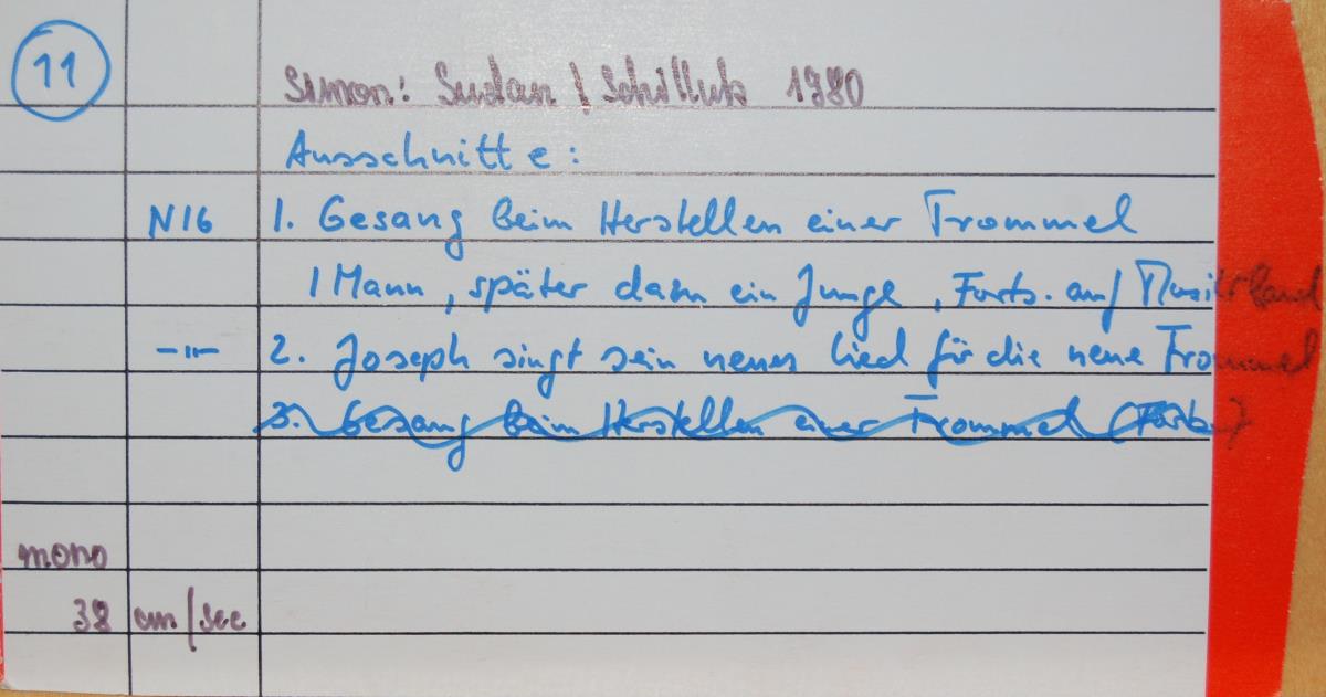 Simon Sudan/Schilluk 1980