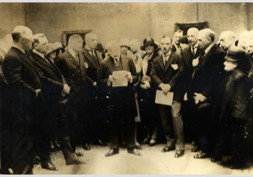 Eröffnung der Wilhelm Leibl-Ausstellung in der Preußischen Akademie der Künste