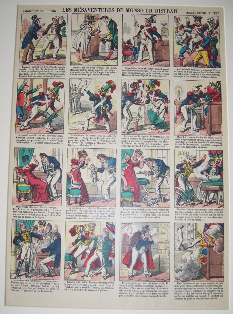 Les mésaventures de Monsieur Distrait.