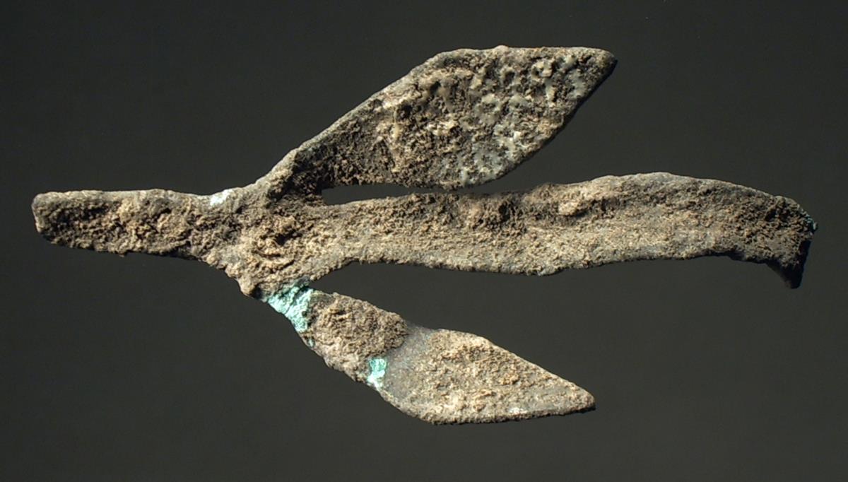 Fragment eines Blätterkranzes