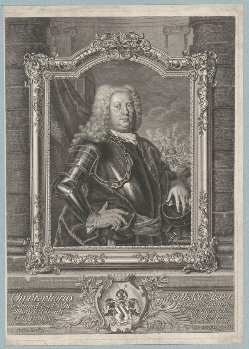 Porträt des Christoph Berthold Tucher von Simmelsdorf