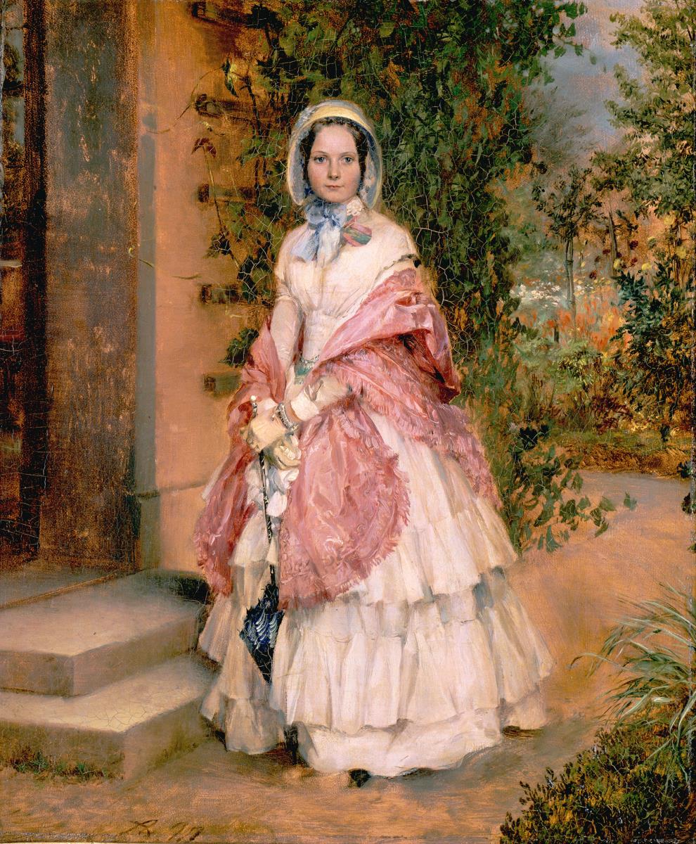 Clara Ilgner (spätere Frau Schmidt von Knobelsdorff)
