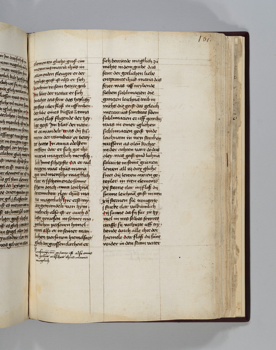Buch der heiligen Dreifaltigkeit. Textseite