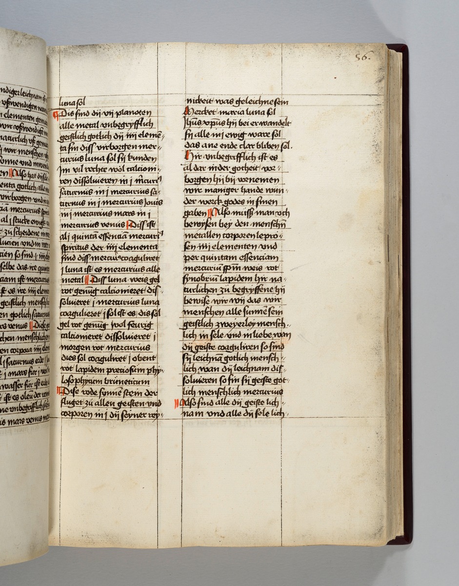 Buch der heiligen Dreifaltigkeit. Textseite