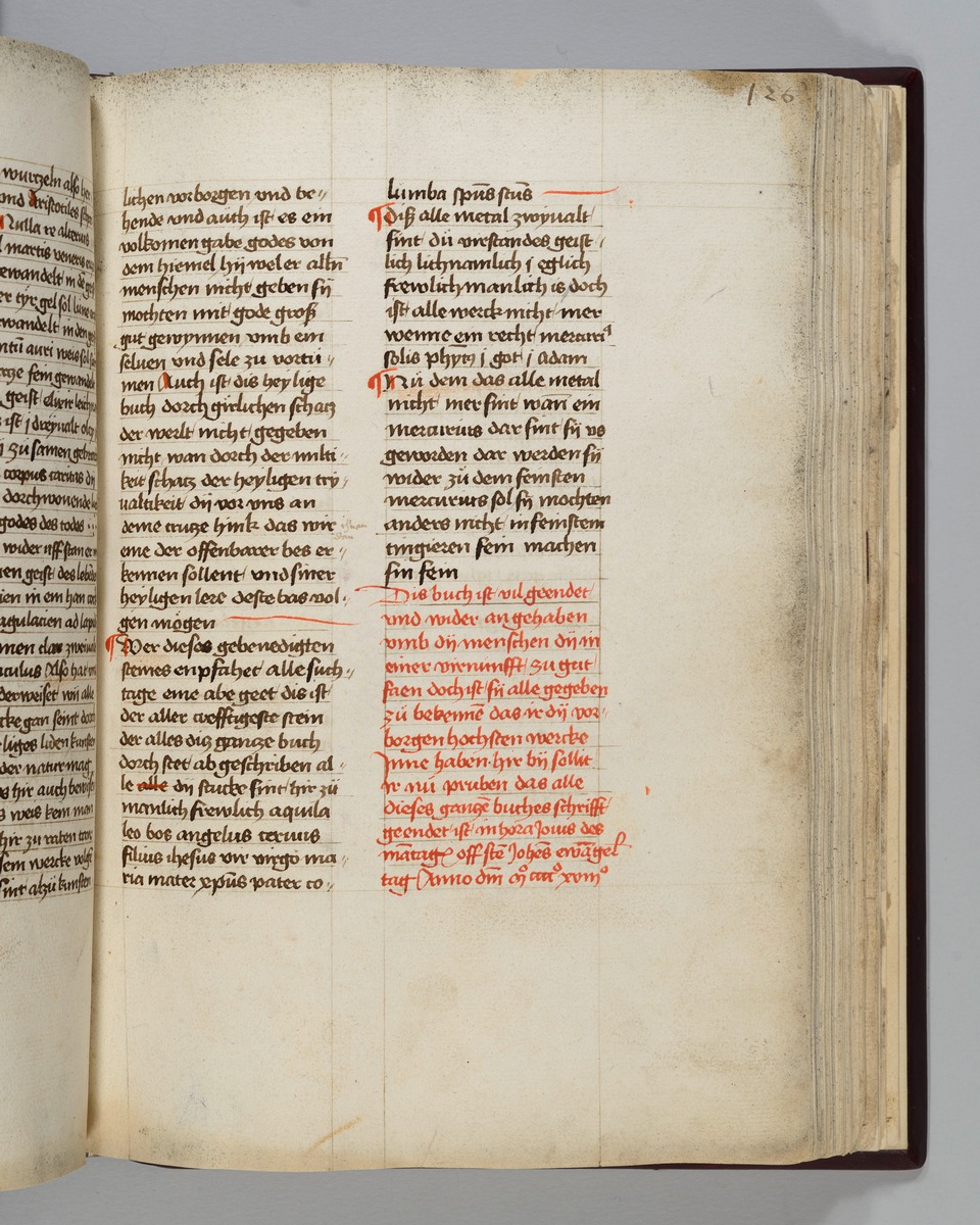 Buch der heiligen Dreifaltigkeit. Textseite