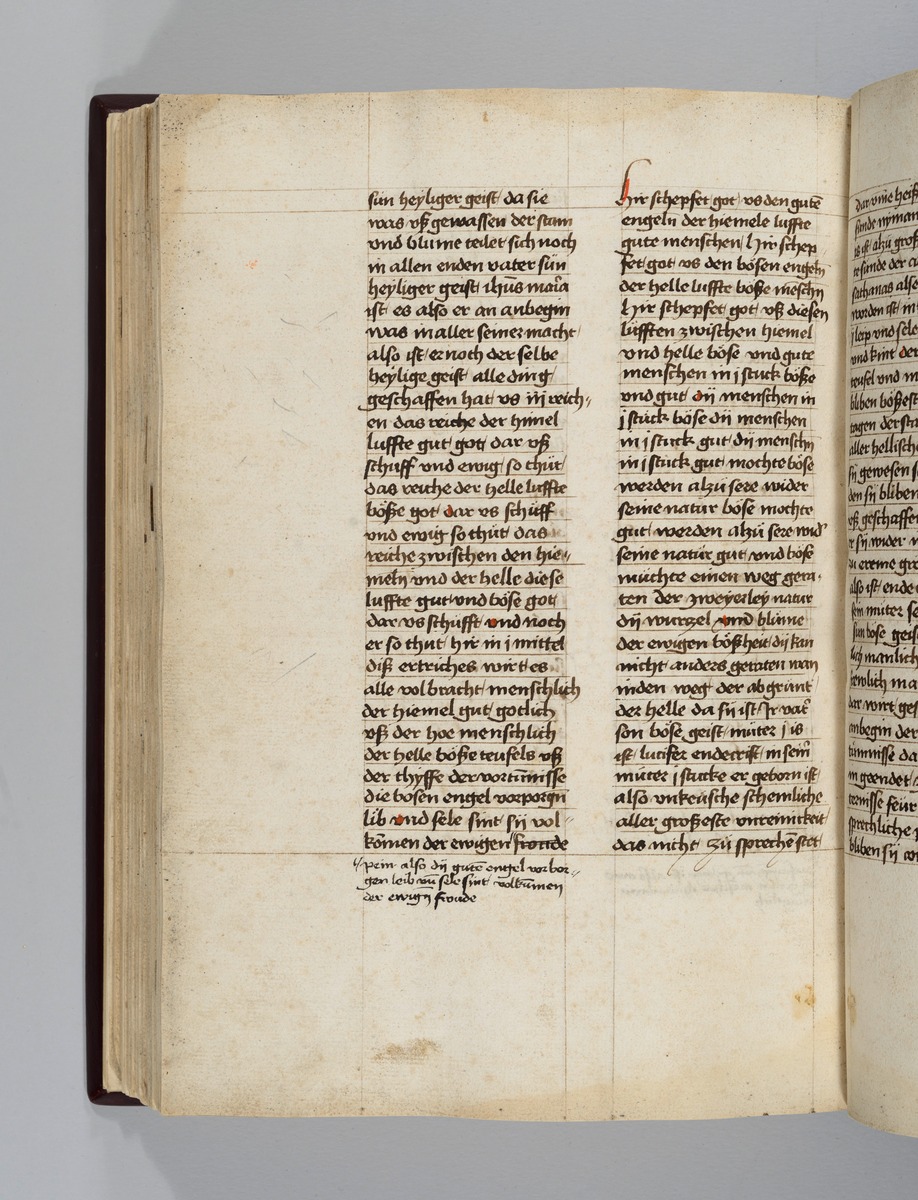 Buch der heiligen Dreifaltigkeit. Textseite