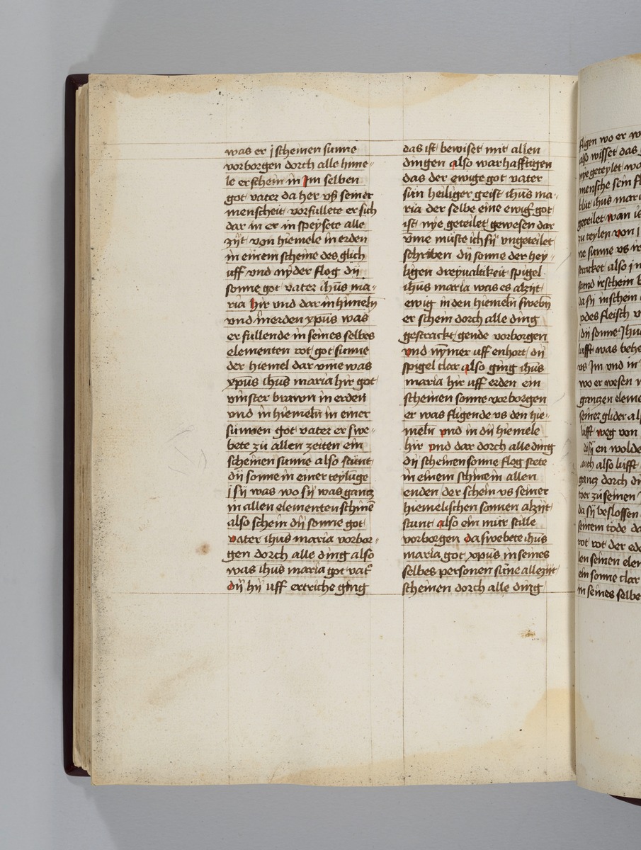 Buch der heiligen Dreifaltigkeit. Textseite