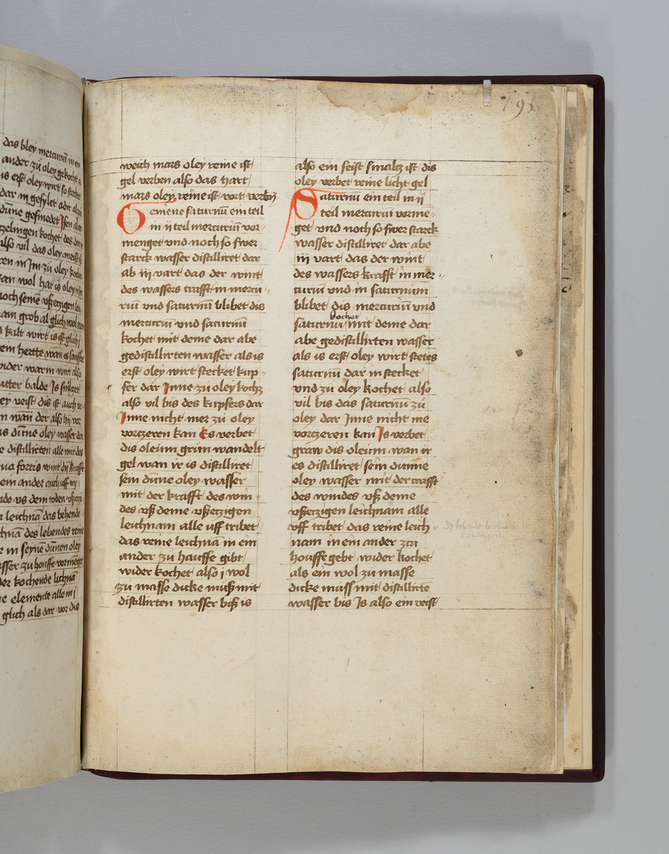 Buch der heiligen Dreifaltigkeit. Textseite