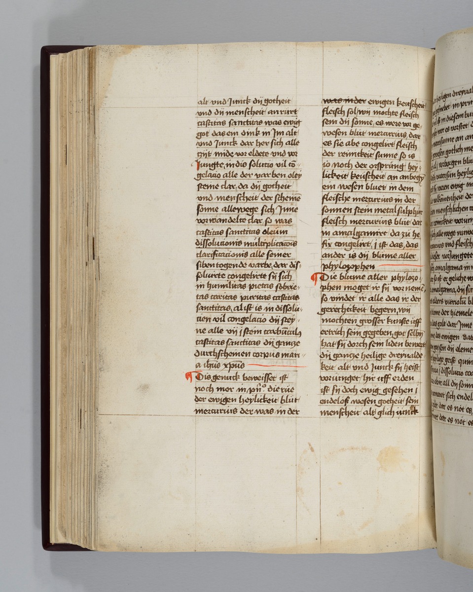 Buch der heiligen Dreifaltigkeit. Textseite