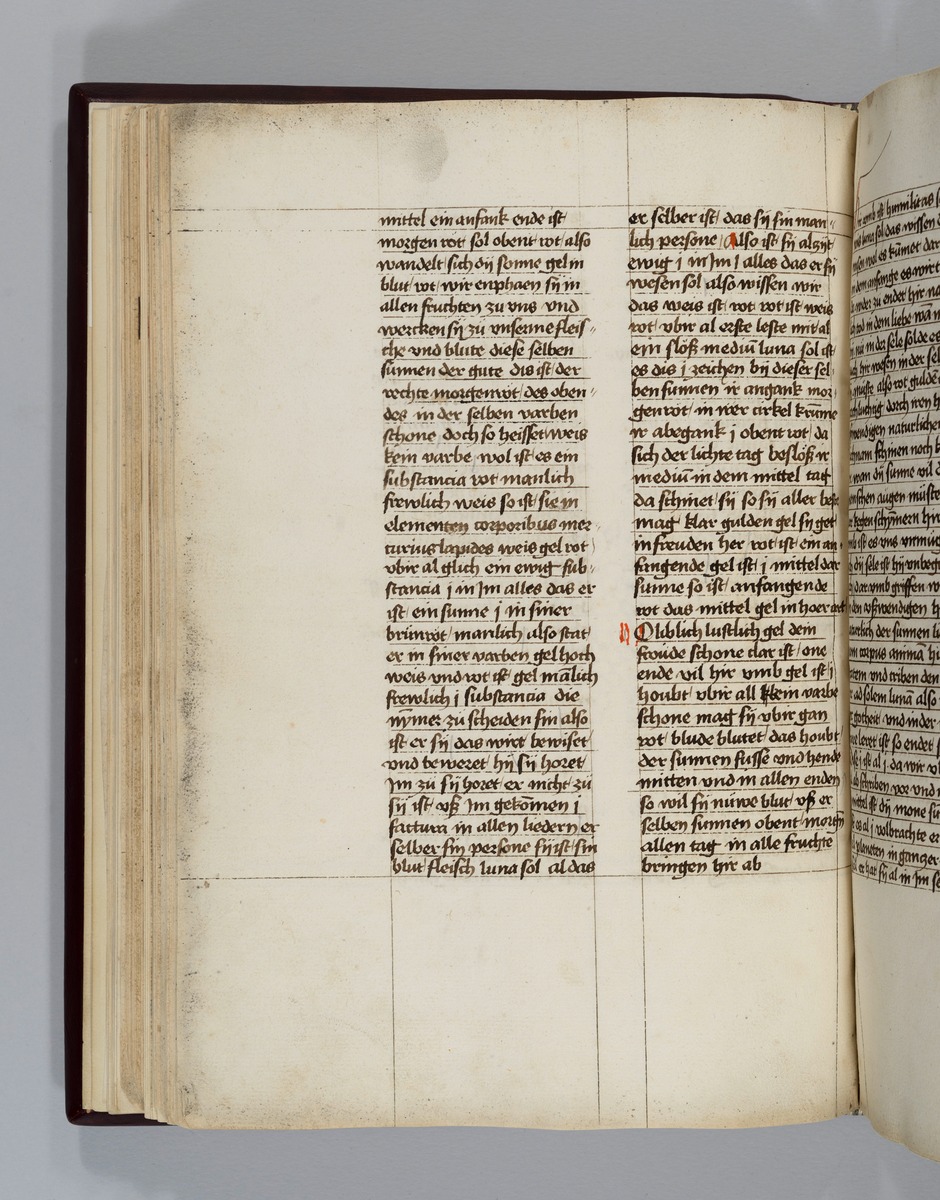 Buch der heiligen Dreifaltigkeit. Textseite