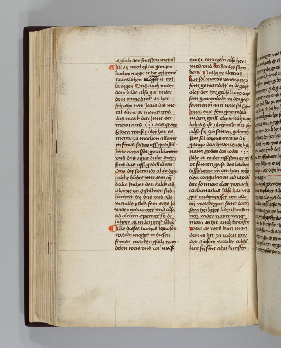 Buch der heiligen Dreifaltigkeit. Textseite