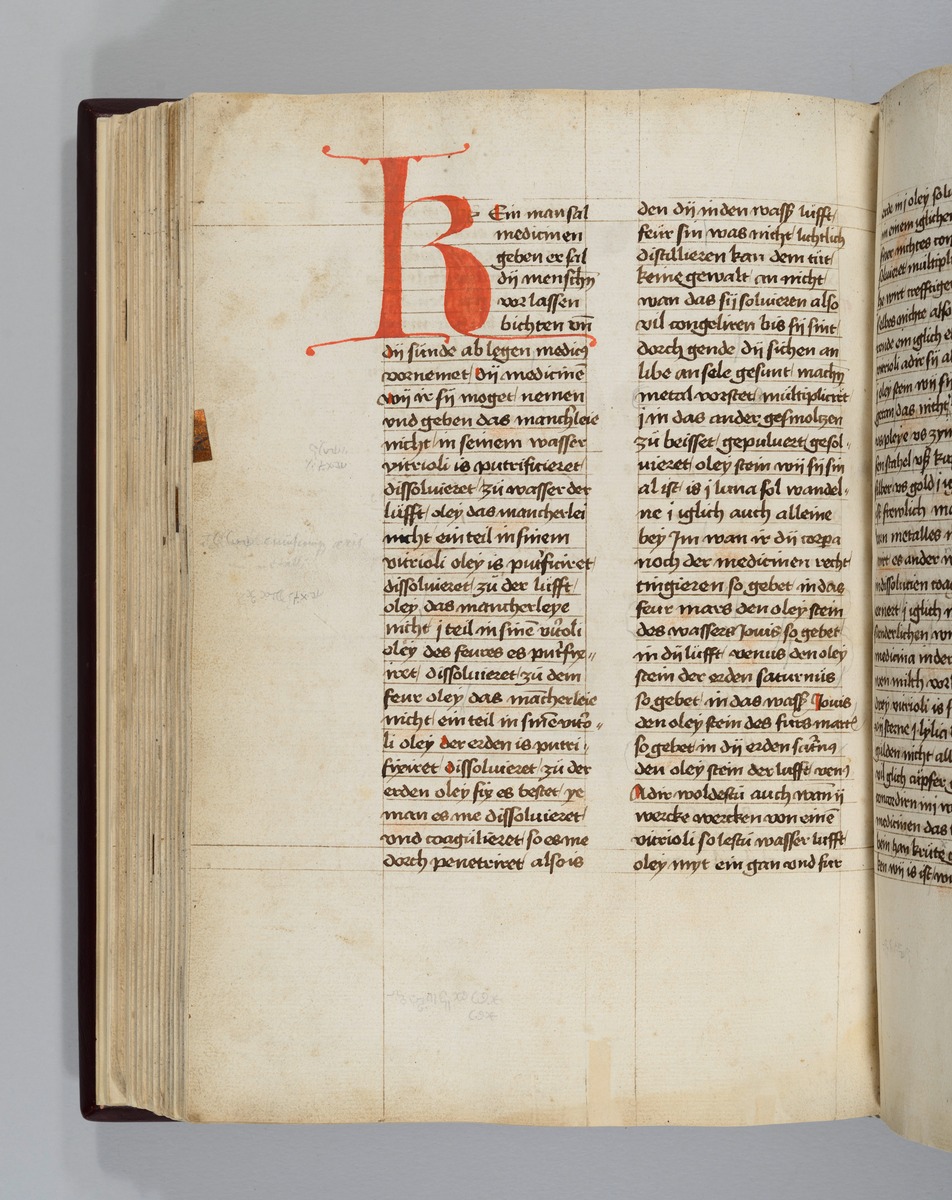 Buch der heiligen Dreifaltigkeit. Textseite