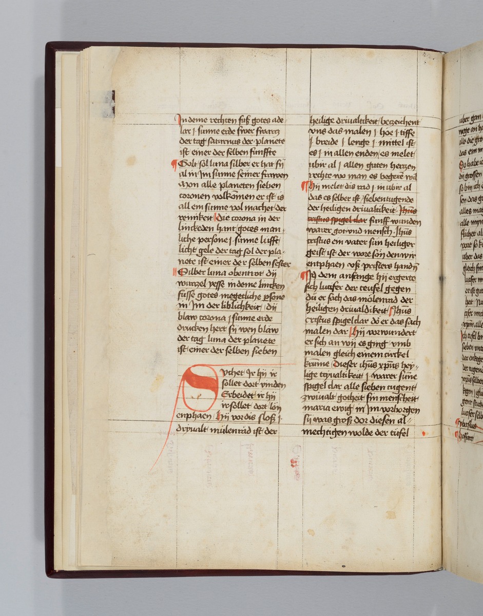 Buch der heiligen Dreifaltigkeit. Textseite