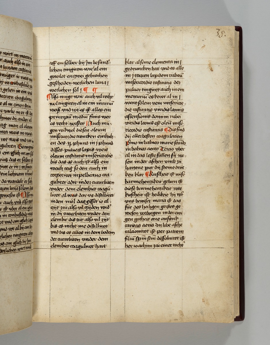 Buch der heiligen Dreifaltigkeit. Textseite