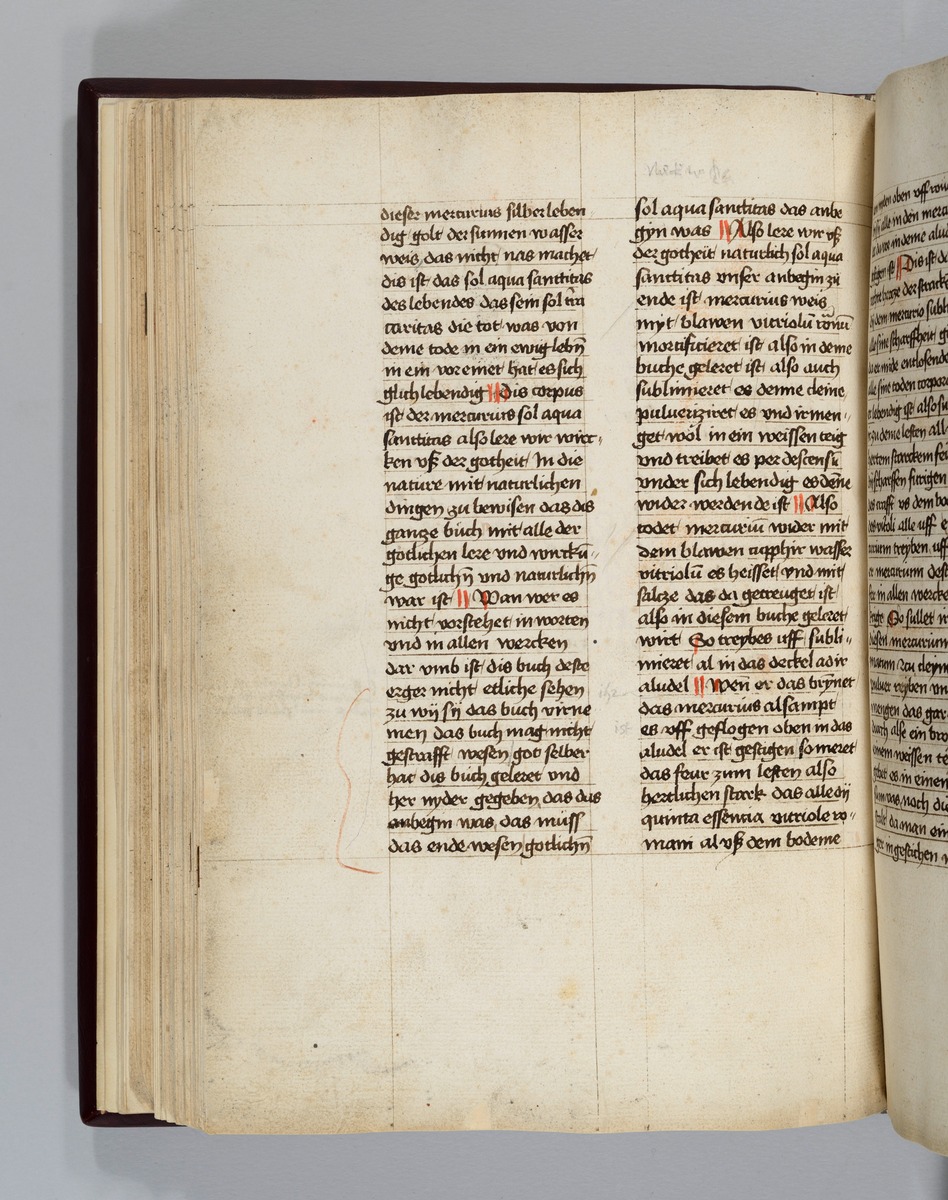 Buch der heiligen Dreifaltigkeit. Textseite