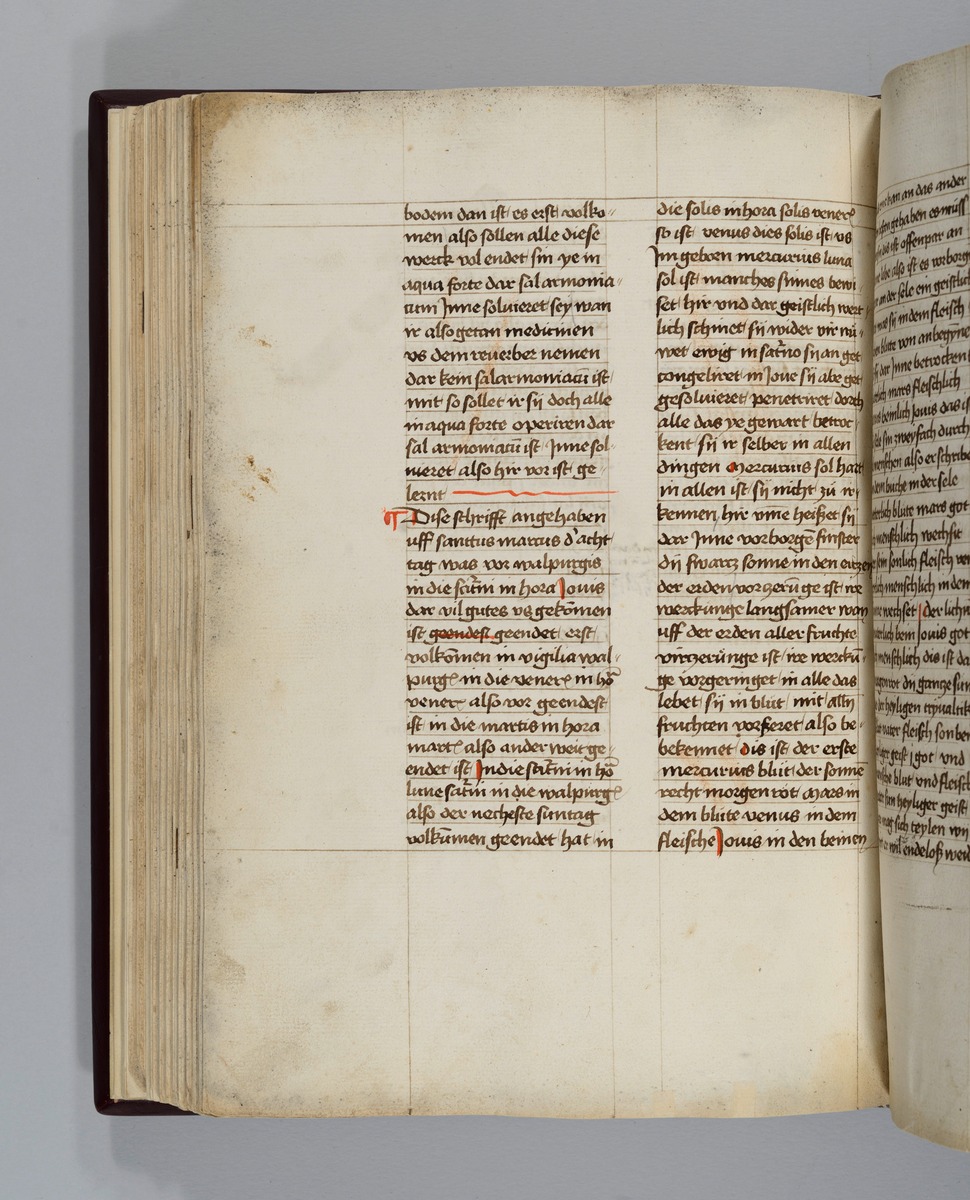 Buch der heiligen Dreifaltigkeit. Textseite