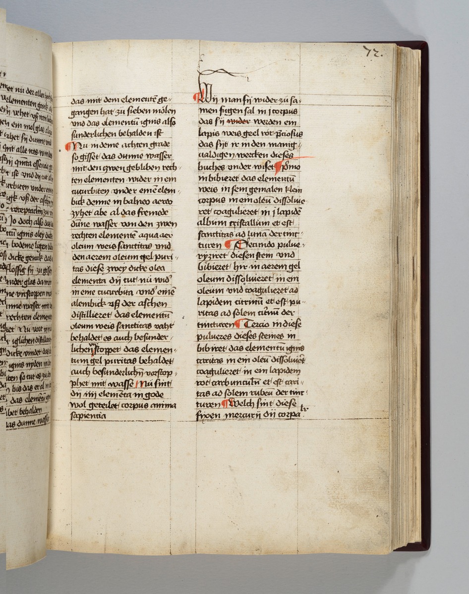 Buch der heiligen Dreifaltigkeit. Textseite