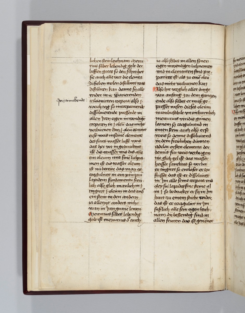 Buch der heiligen Dreifaltigkeit. Textseite