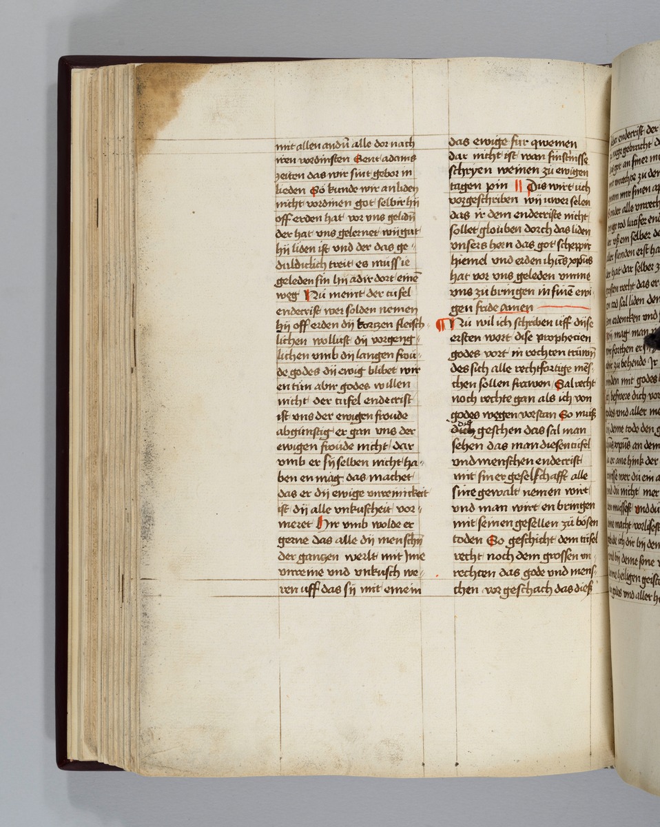 Buch der heiligen Dreifaltigkeit. Textseite