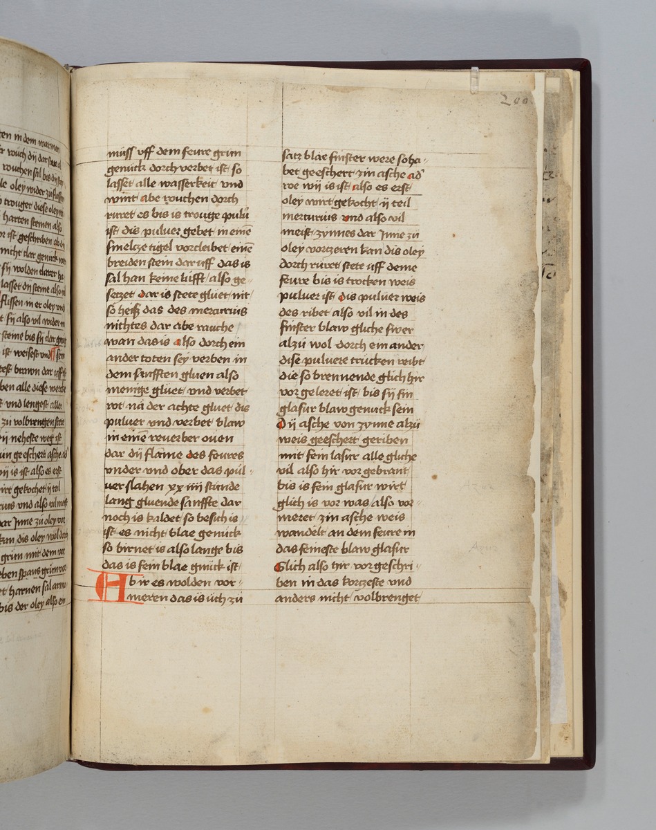 Buch der heiligen Dreifaltigkeit. Textseite