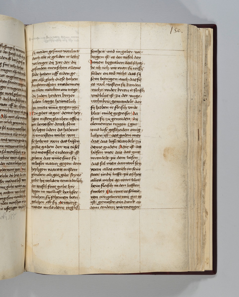 Buch der heiligen Dreifaltigkeit. Textseite