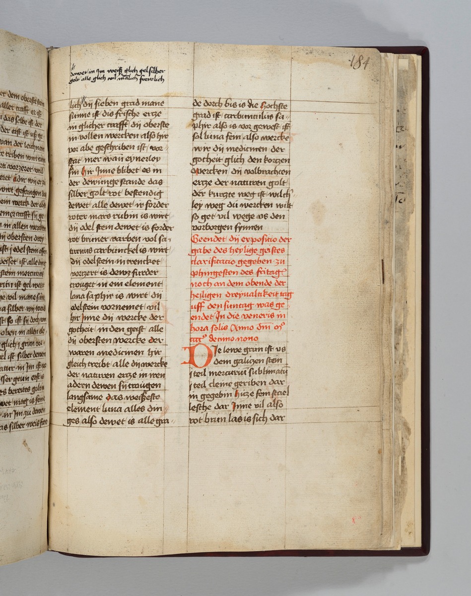 Buch der heiligen Dreifaltigkeit. Textseite