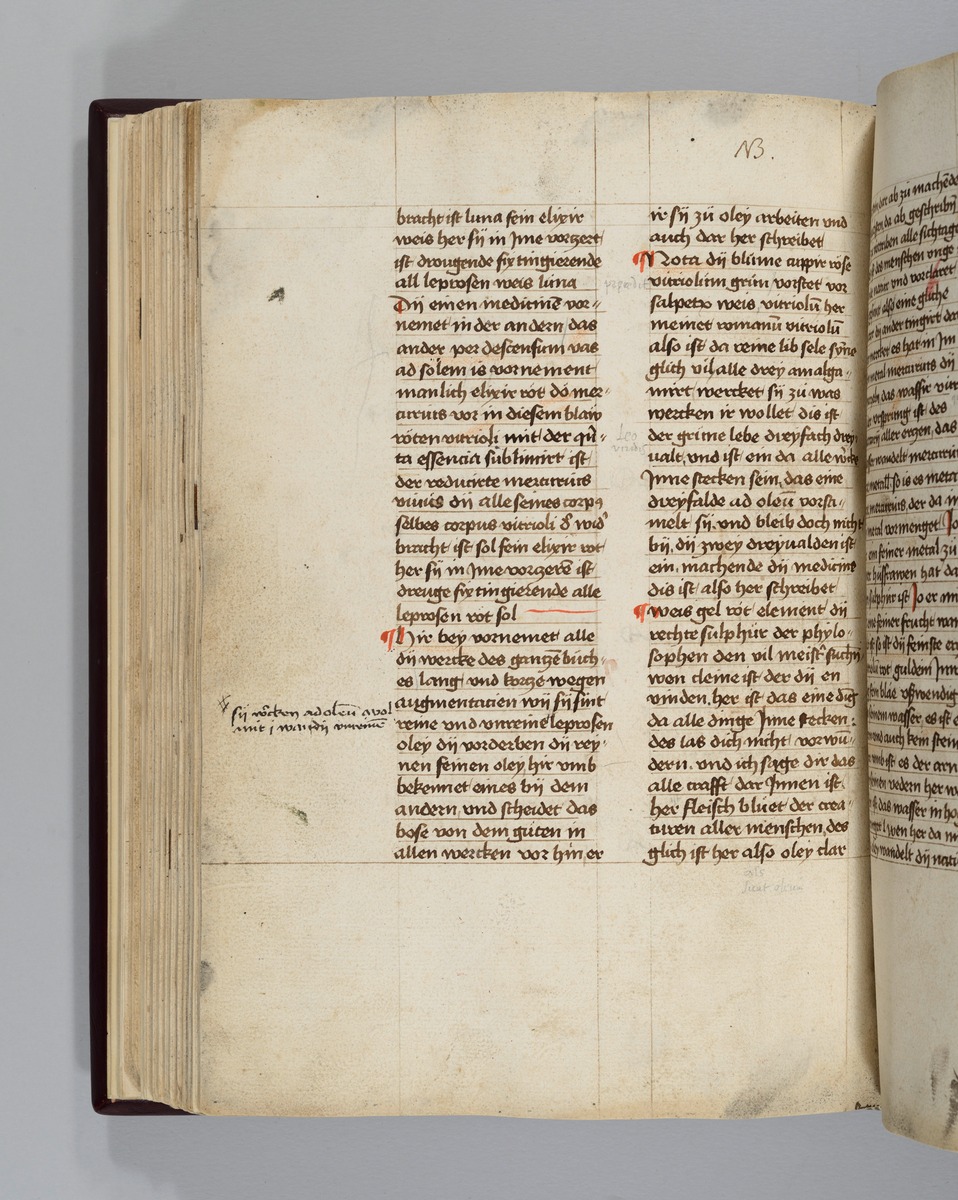 Buch der heiligen Dreifaltigkeit. Textseite